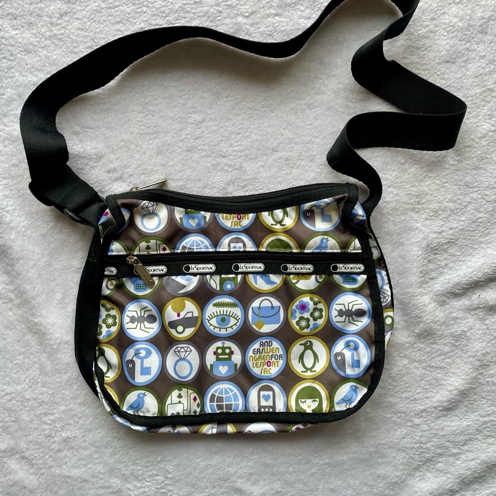 LeSportsac x EREWHON NEGRE Icon Print Messenger Bag – Limited Edition